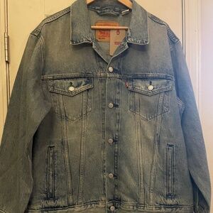 Men’s RELAXED FIT TRUCKER JACKET/ size: L
